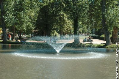 Le parc de la mairie a Gif Sur Yvette (91)